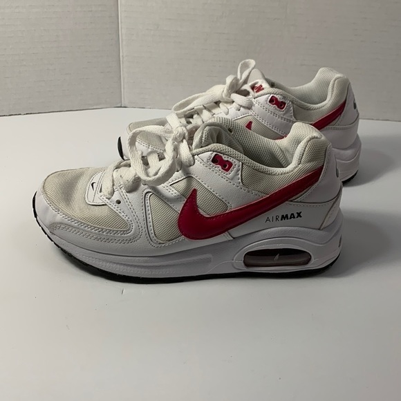 Nike Other - 𝅺NIKE Girl's Air Max Sneakers in White Pink Size  4.5Y good condition